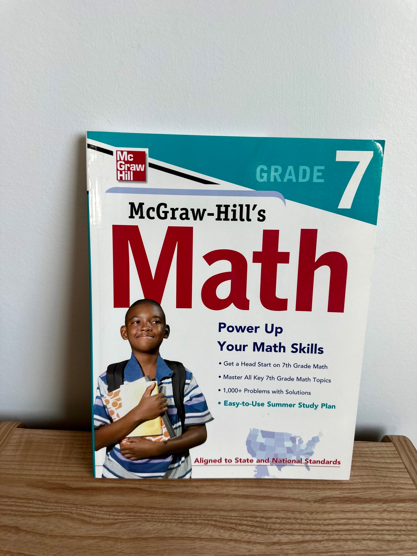 Gr. 7 Math Workbook / 12 years (No Shipping)