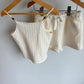 Crochet-Knit Beaded Tank + Shorts Set / 5 years