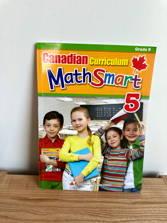 Gr. 5 Math Canadian Workbook / 10-11 years (No Shipping)
