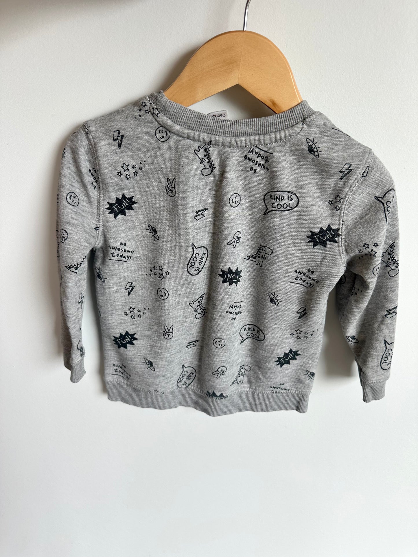Grey Kind is Cool Crewneck / 2T