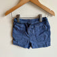 Blue Drawstring Shorts / 18m