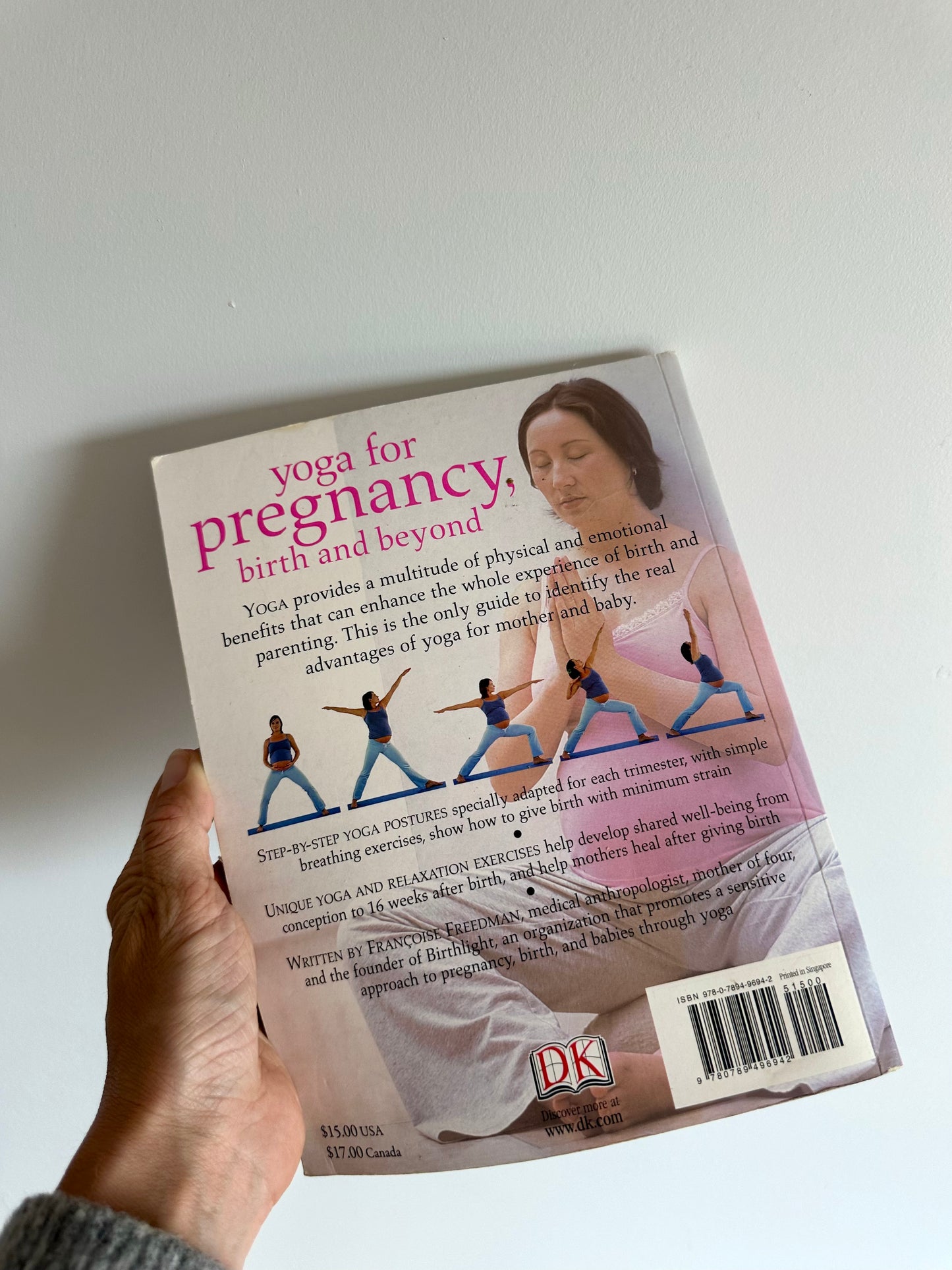 Yoga For Pregnancy Book (No Shipping)