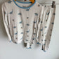 Kyte Blue Dino PJ Set / 4 years