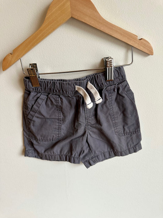 Charcoal Shorts with Pockets / 18m