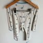 Kyte Blue Dino PJ Set / 4 years