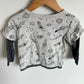 Grey Space Long Sleeve / 18-24m