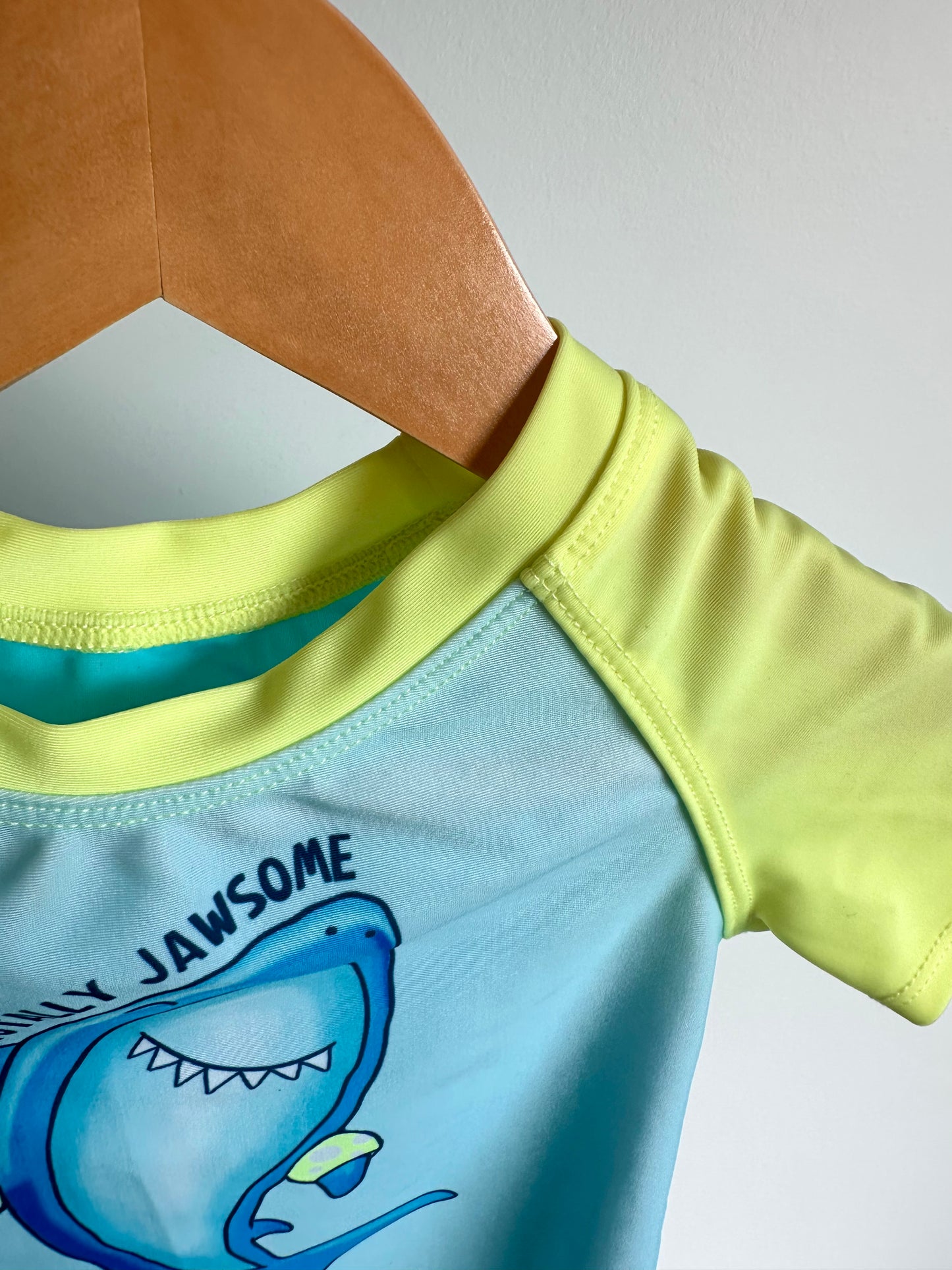 Shark Swim Top / 18-24m