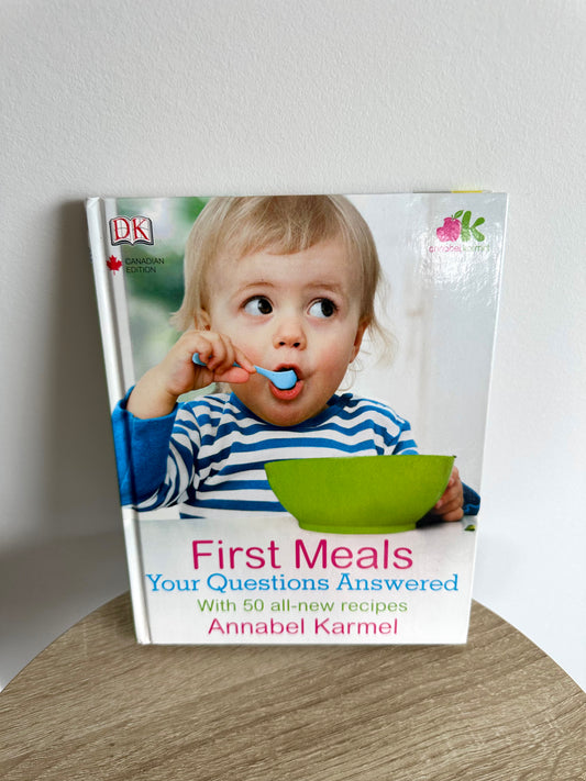 First Meals 50 Recipes Book / 0-3 years (No Shipping)