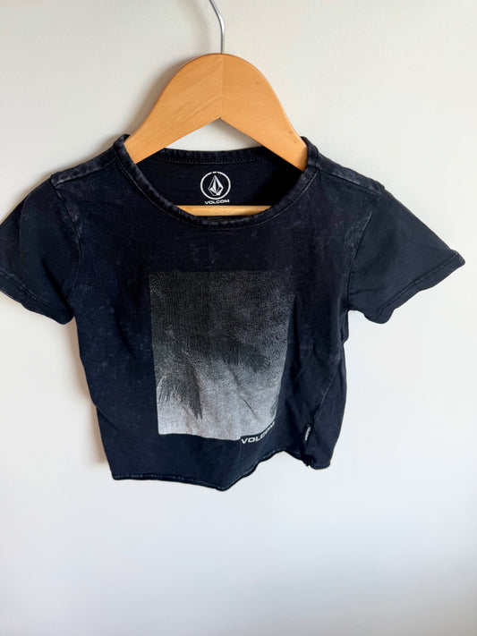 Volcom Black Palm T-shirt / 2-3T