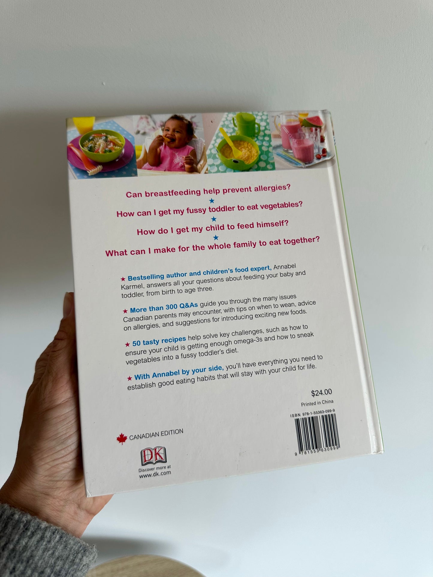First Meals 50 Recipes Book / 0-3 years (No Shipping)