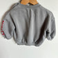 Mickey Mouse Grey Boxy Crewneck / 9-12m