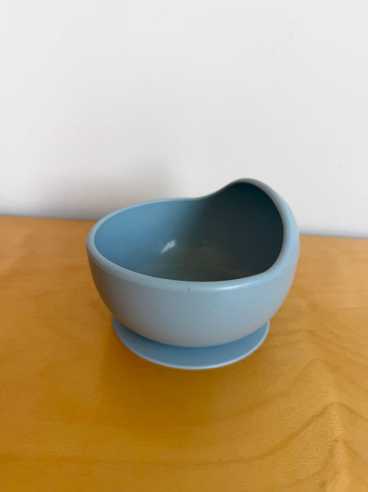Blue Silicone Bowl