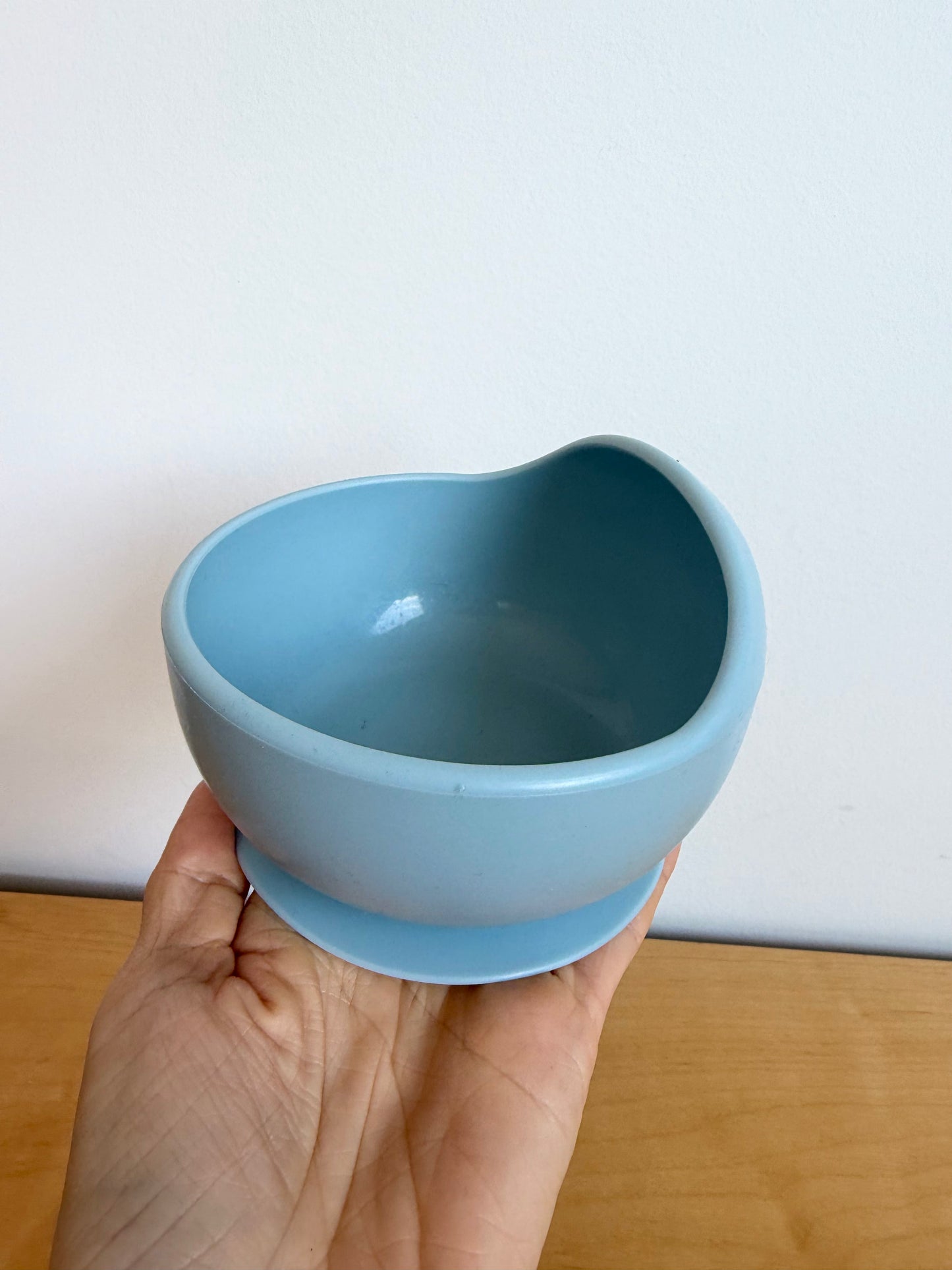 Blue Silicone Bowl