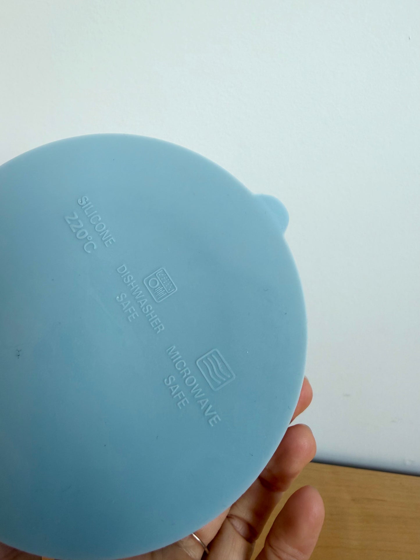 Blue Silicone Bowl