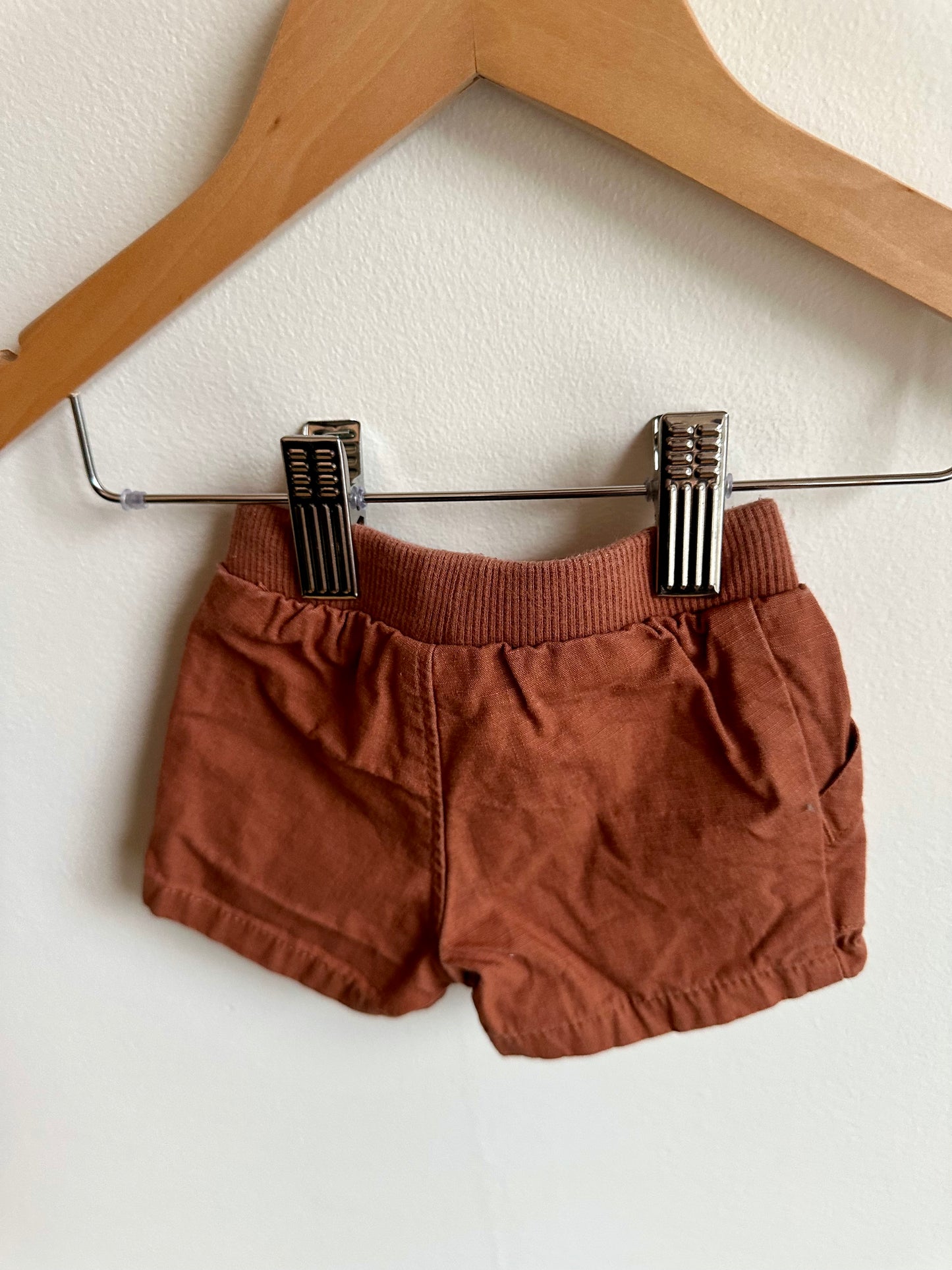 Rust Drawstring Shorts / 0m