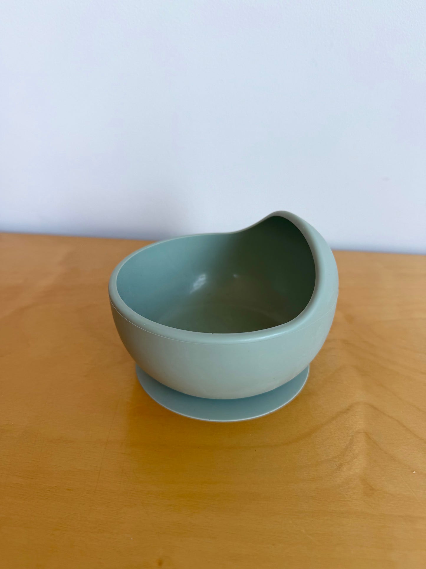 Sage Silicone Bowl