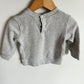 Grey Dino Crewneck / 6-12m