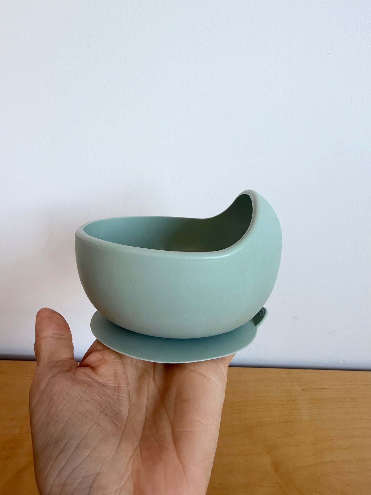 Sage Silicone Bowl