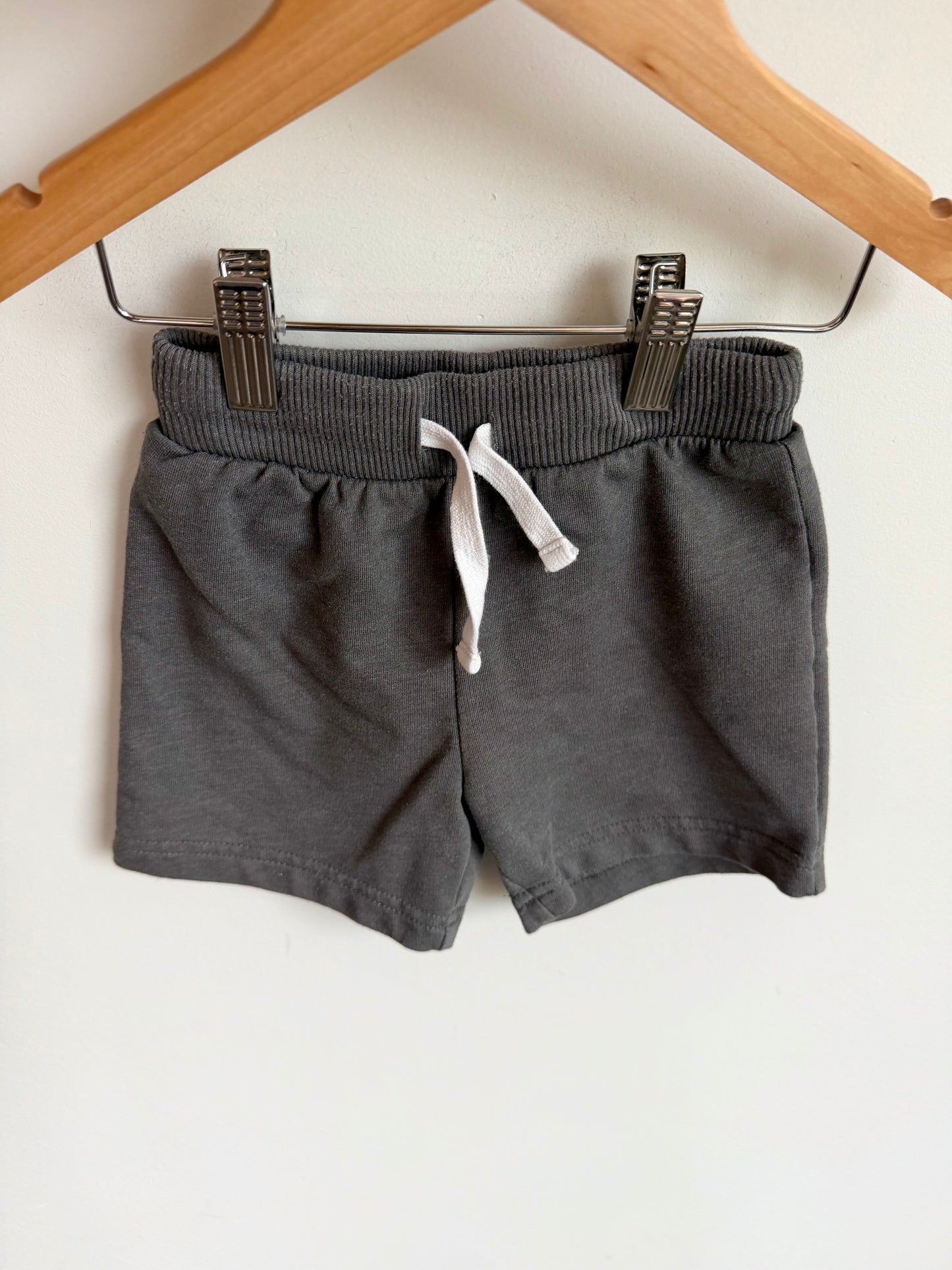 Grey Shorts with Functional Drawstring / 3T