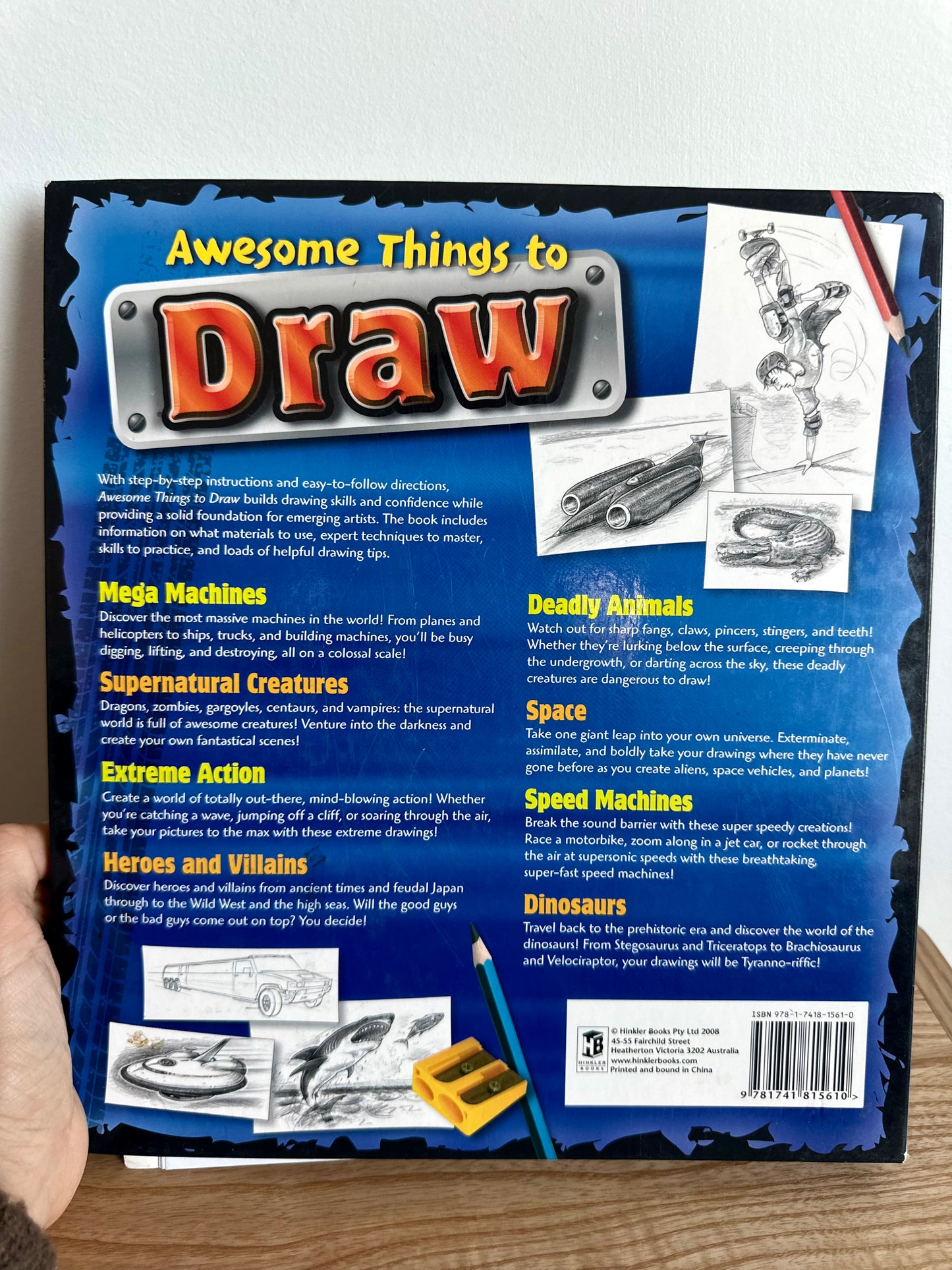 Awesome things to Draw Book / 6-12 years (No Shipping)