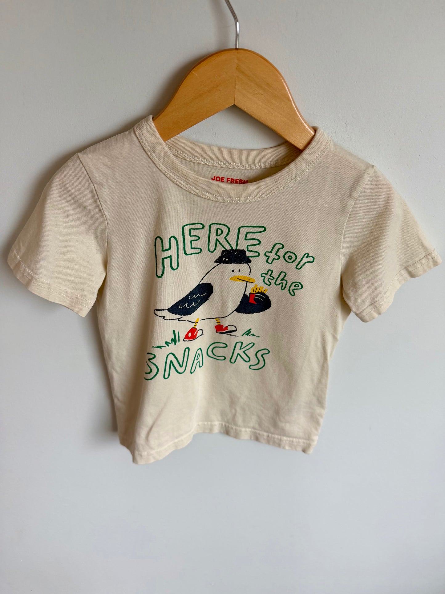 Here for the Snacks T-shirt / 3T