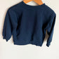 Navy Car Embroidered Crewneck (PLAY) / 3T