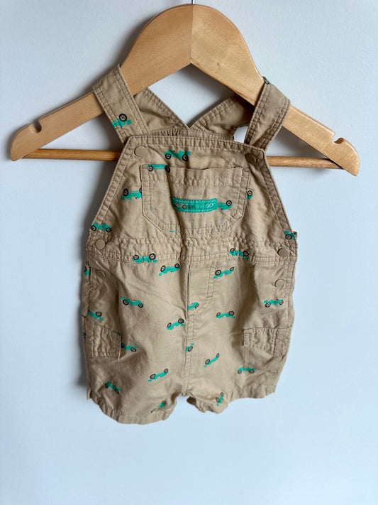 On the Go! Tan Overalls / 6m