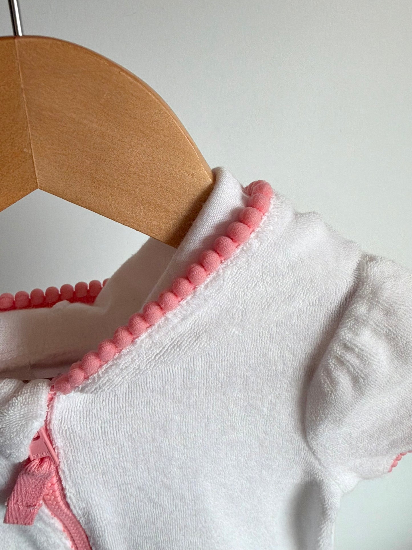 Hooded Terry Zip Dress / 2T
