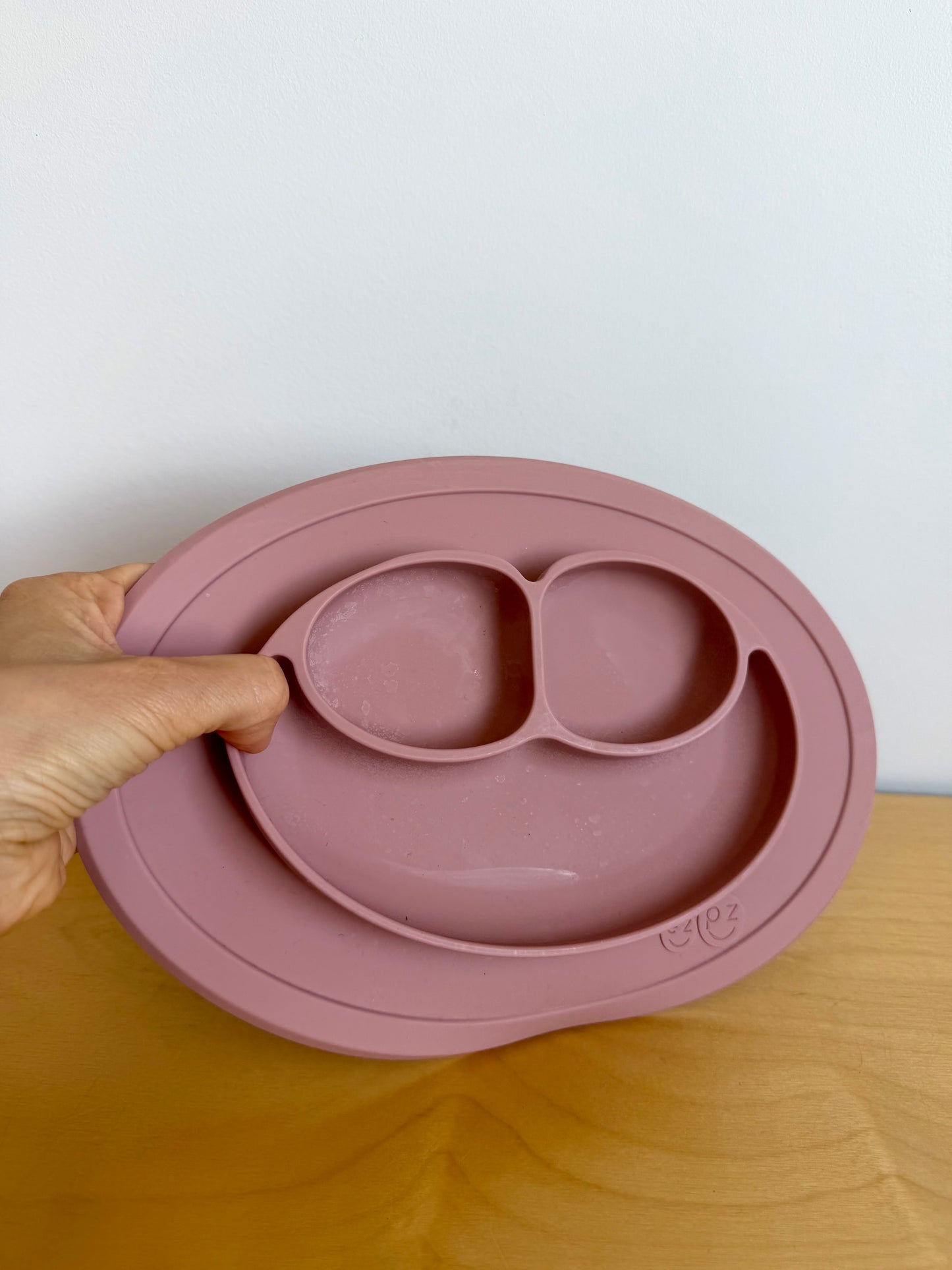 Ezpz Blush Placemat Plate