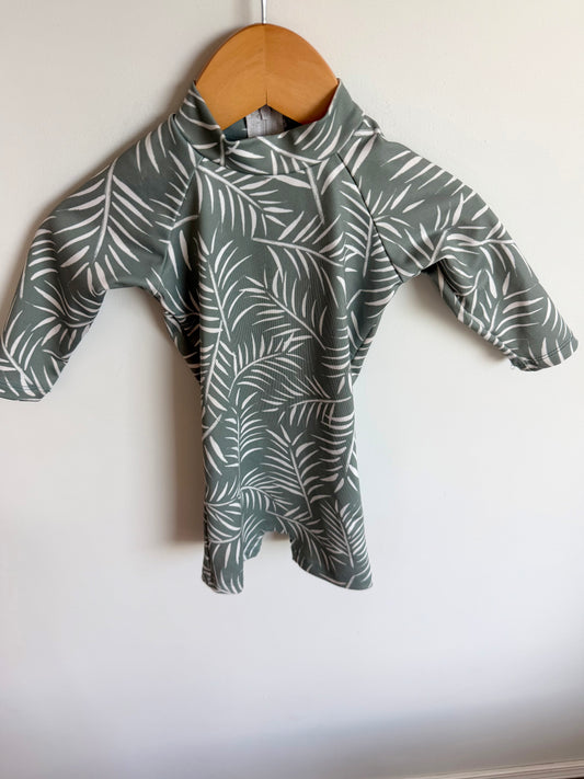 Imagine Perry Sage Leaf Swimsuit / 12m