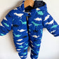 Hatley Dino Bunting Suit / 9-12m
