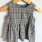 Wheat Grey Plaid Dress (PLAY)/ 12m