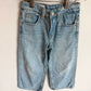 Zara Light Denim Wide Legs Jeans / 6 years