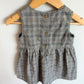 Wheat Grey Plaid Dress (PLAY)/ 12m