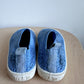 Jan & Jul Blue Knit Slip on Shoes / Size 2 Infant