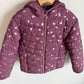 Purple Hooded Puffer Jacket (PLAY) / 6 years