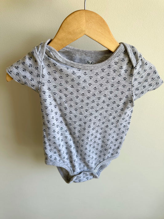Anchor Pattern Bodysuit / 18m