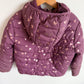 Purple Hooded Puffer Jacket (PLAY) / 6 years