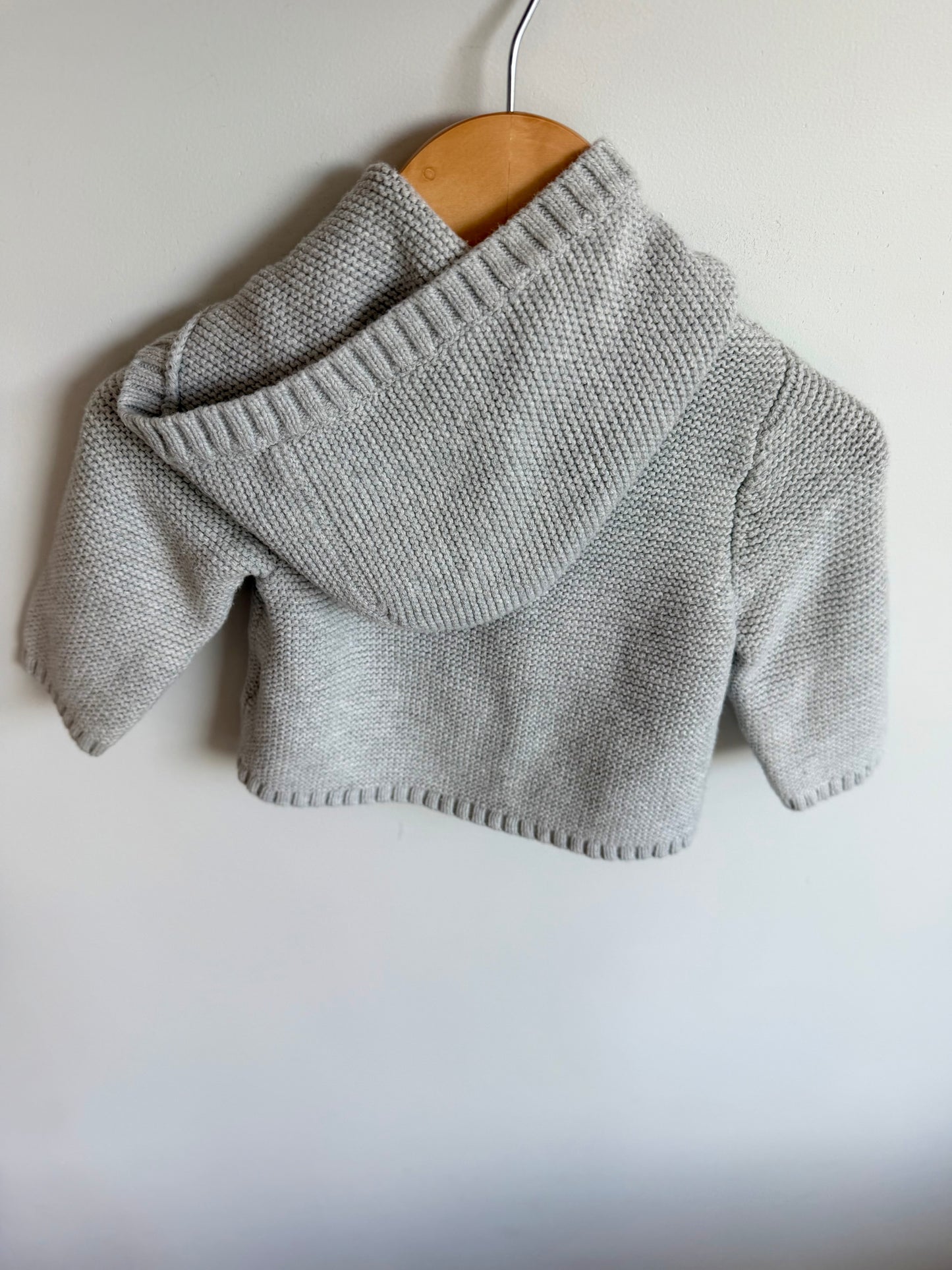 Gap Grey Knit Cardigan / 6-12m