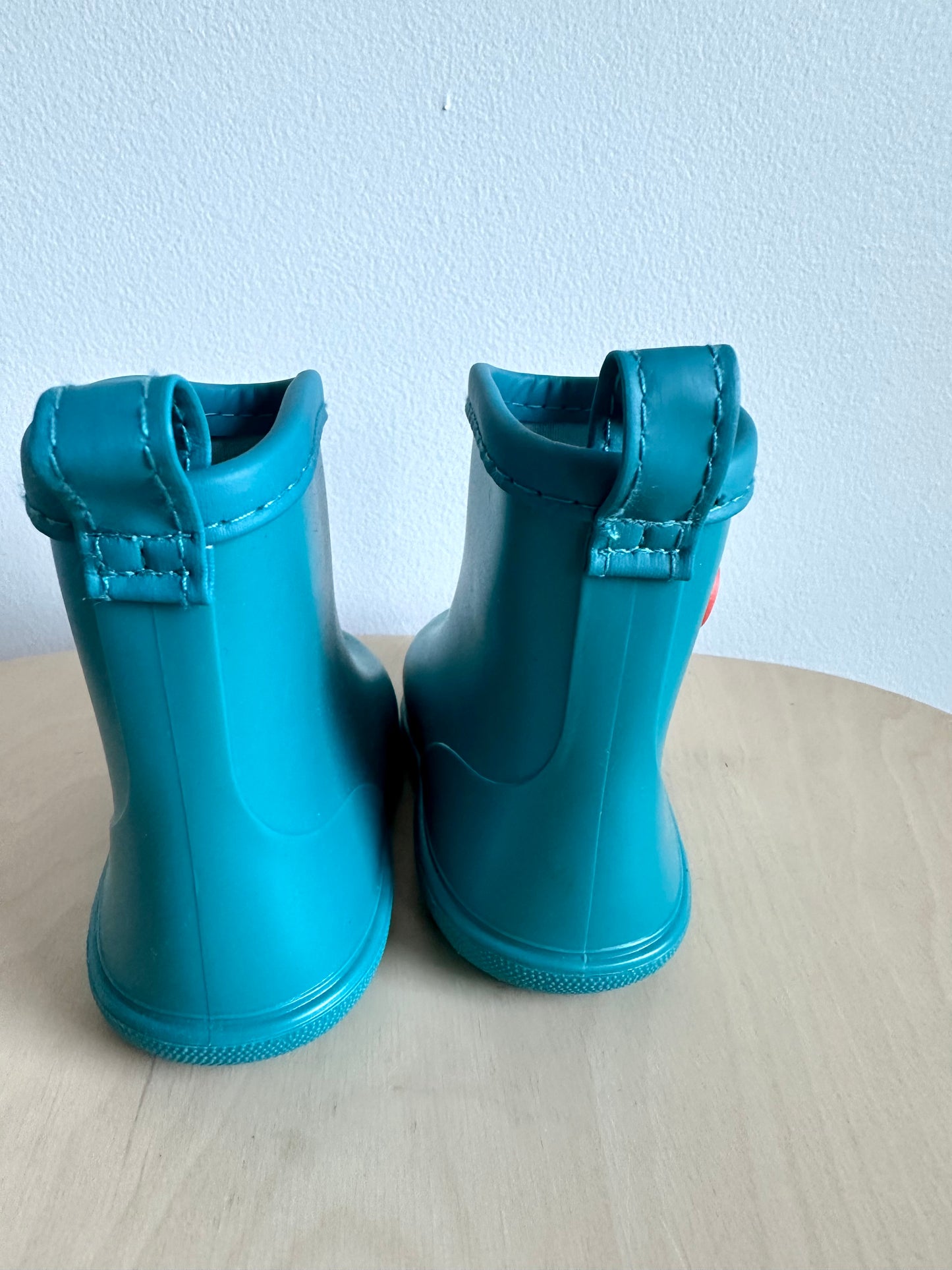 Green Rain Boots / Size 2 Infant