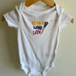 Crawl Walk Lax Bodysuit / 12m
