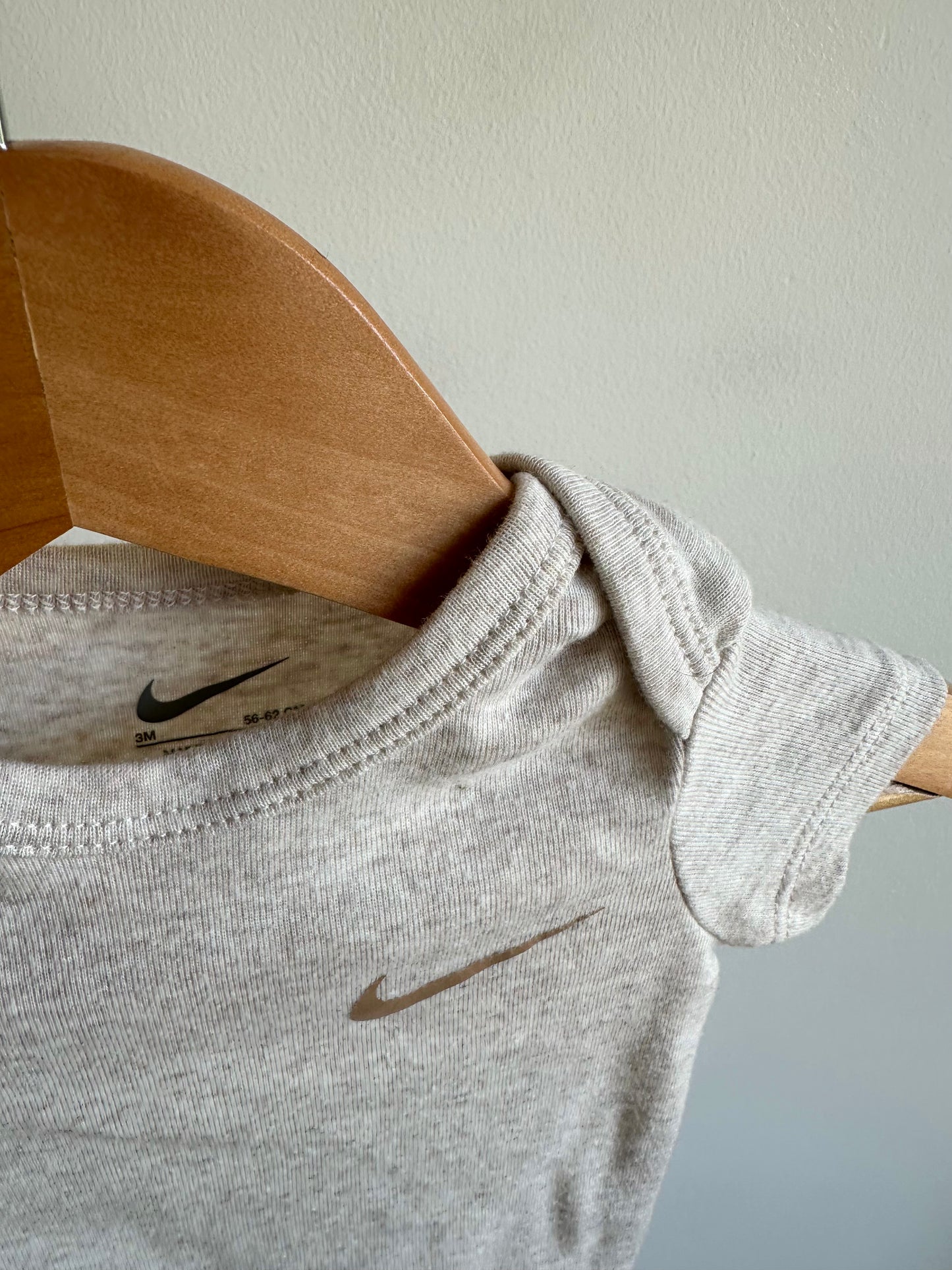 Tan Nike T-Shirt Bodysuit / 3m