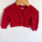 Gap Red Knit Cardigan / 12-18m