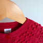 Gap Red Knit Cardigan / 12-18m