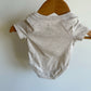 Tan Nike T-Shirt Bodysuit / 3m