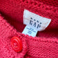 Gap Red Knit Cardigan / 12-18m