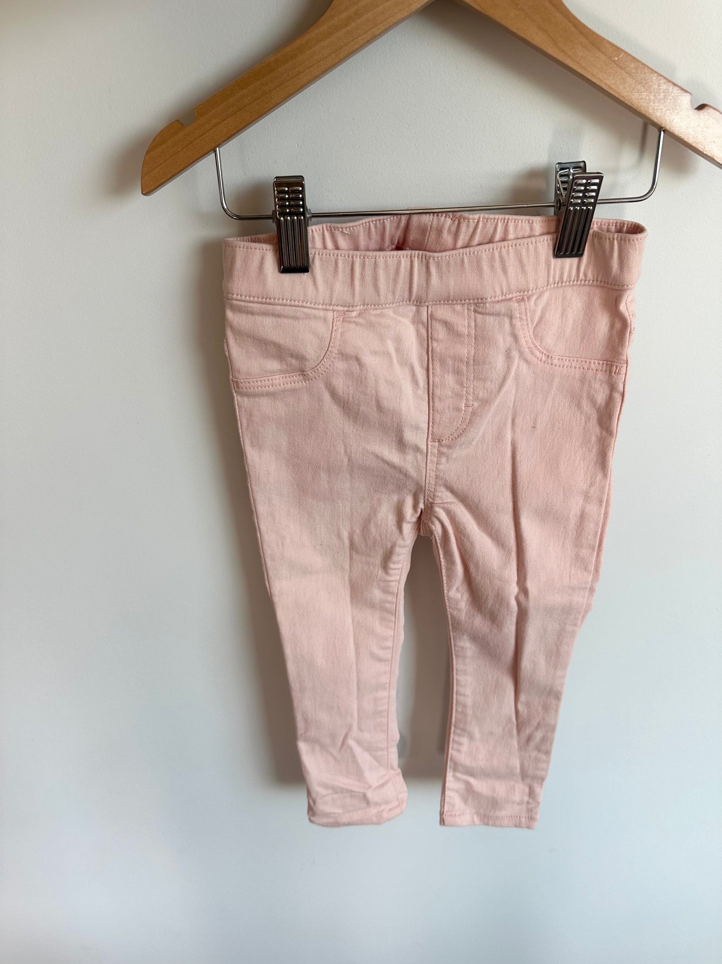 H&M Pink Stretch Jean / 18-24m