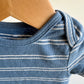 Stripes T-Shirt Blue Bodysuit / 3m
