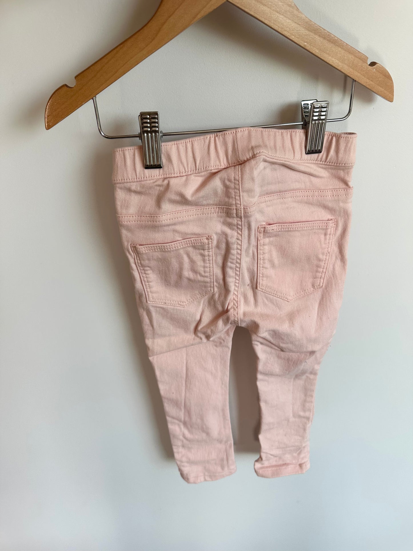 H&M Pink Stretch Jean / 18-24m