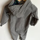 Fleece Moose Hooded Jumpsuit / 18m